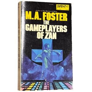 Vintage 1977 M.A. Foster The Gameplayers of Zan science fiction novel Daw sci-fi